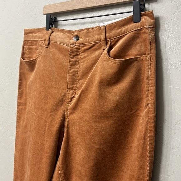 Loft the straight crop high rise pants size 32. NWT. - Picture 4 of 13